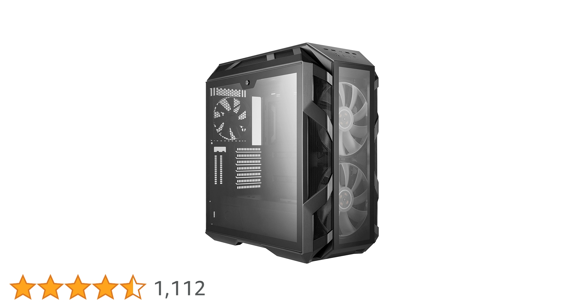 Amazon | Cooler Master MasterCase H500M ミドルタワー型PC